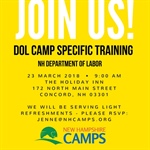 DOL Camp Specific Training
